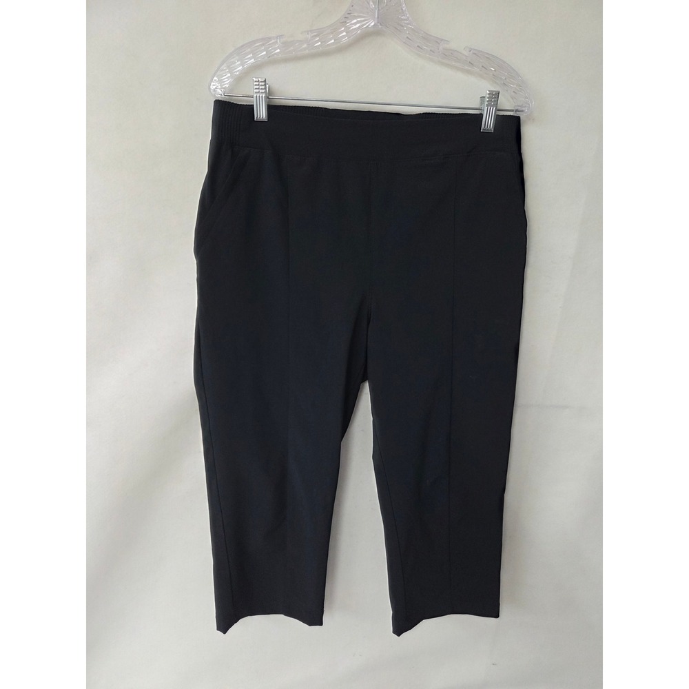 Columbia PFG Womens Black Capri Pants XL8866 Performance Fishing Gear Size M